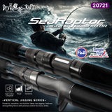 DEVIL CRAFT - SEA RAPTOR - JIGGING DOMINATOR VERTICAL 1 SECTION JIGGING/ELECTRIC REEL ROD