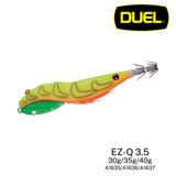DUEL - EZ-Q SQUID HOOK 3.5" A1635/A1636/A1637 SQUID JIG SLOW JERK