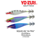 YOZURI - SQUID JIG "ULTRA" CLOTH 75mm/95mm - A1703/A330 SQUID HOOK SQUID FISHING