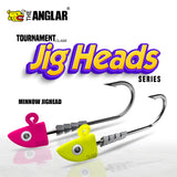 THE ANGLAR - MINNOW JIGHEAD 7g/10g/14g/18g/28g FISHING HOOK SOFT PLASTIC LURE