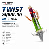 SANTEC - TWIST SQUID JIG CLOTH 80g/120g SQUID BAIT