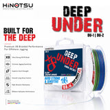 HINOTSU - DEEP UNDER JIGGING PE LINE DU-1/DU-2 100M/300M JIGGING LINE MADE IN JAPAN