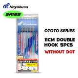 HAYABUSA - OTOTO 11CM DOUBLE HOOK 5 HOOKS (WITHOUT DOT) SR125