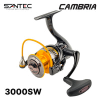 SANTEC - CAMBRIA - 7+1BB - ALUMINIUM SPOOL - SPINNING REEL