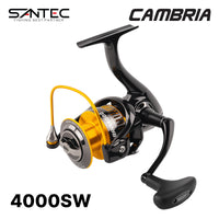 SANTEC - CAMBRIA - 7+1BB - ALUMINIUM SPOOL - SPINNING REEL