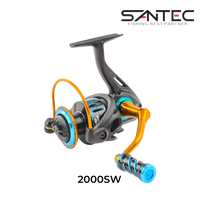 SANTEC - WIZARD KINGSPIN - 10+1BB - GRAPHITE BODY - SPINNING REEL
