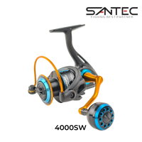 SANTEC - WIZARD KINGSPIN - 10+1BB - GRAPHITE BODY - SPINNING REEL