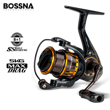 BOSSNA - MINI-R 500 - 8+1SSBB - UL FISHING - SPINNING REEL