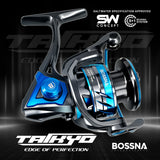 BOSSNA - TAIKYO - 8+1SUSBB - METAL BODY SW SPINNING REEL