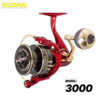BOSSNA - BASILICA ALUMINIUM BODY 8+1SUSBB SPINNING REEL