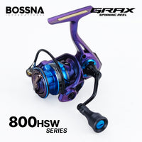 BOSSNA - GRAX 8+1SUSBB SW GRAPHITE BODY - SPINNING REEL