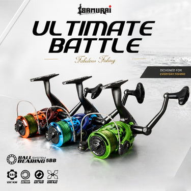 SAMURAI - ULTIMATE BATTLE 5BB SPINNING REEL