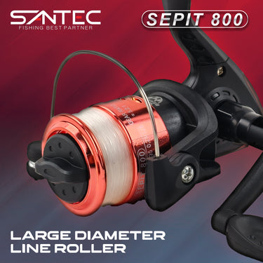 SANTEC - SEPIT 800 3BB PRAWN REEL w/LINE