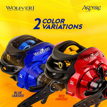 WOLFVERI - ASPIRE 6+1BB BAITCASTING REEL