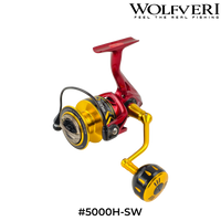 WOLFVERI - IRON BLAZE 10+1BB GRAPHITE BODY SPINNING REEL