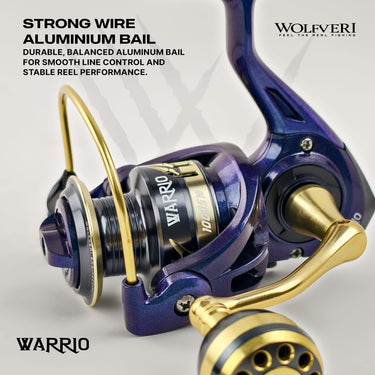 WOLFVERI - WARRIO 7+1SSBB SALTWATER SPINNING REEL