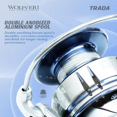 WOLFVERI - TRADA 8+1SSBB SALTWATER SPINNING REEL