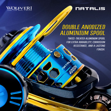 WOLFVERI - NATALIS 7+1SUSBB SALTWATER SPINNING REEL