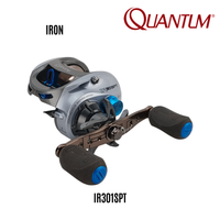 QUANTUM - IRON PT 6BB - ALUMINIUM FRAME LEFT HANDLE BAITCASTING REEL