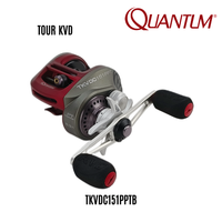QUANTUM - TOUR KVD - 11BB LEFT HANDLE ALUMINUM BODY BAITCASTING REEL