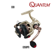 QUANTUM - EXO - EX25/EX40/EX50 PTi - 11BB ALUMINUM BODY SPINNING REEL