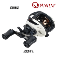 QUANTUM - ACCURIST PT - AC101HPTA 7BB - ALUMINUM BODY LEFT HANDLE BAITCASTING REEL