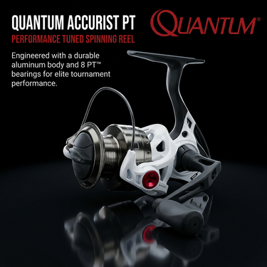 QUANTUM - ACCURIST PT - 8BB AC15/AC30 PTiA - ALUMINUM BODY SPINNING REEL