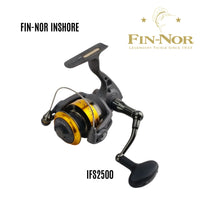 QUANTUM - FIN-NOR INSHORE IFS2500 6BB - ALUMINUM BODY SPINNING REEL