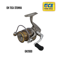 TICA - STUNNA 2000/2500/3000/4000 ALUMINIUM BODY SPINNING REEL (GN SERIES)