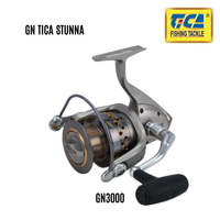 TICA - STUNNA 2000/2500/3000/4000 ALUMINIUM BODY SPINNING REEL (GN SERIES)