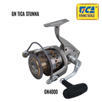 TICA - STUNNA 2000/2500/3000/4000 ALUMINIUM BODY SPINNING REEL (GN SERIES)
