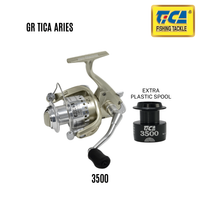TICA - ARIES 3000/3500/4000 GRAPHITE BODY SPINNING REEL (GR SERIES)