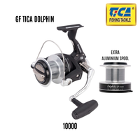 TICA - DOLPHIN 10000 SURF GRAPHITE BODY SPINNING REEL SURF FISHING (GF SERIES)