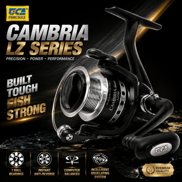 TICA - CAMBRIA 2500/3000 GRAPHITE BODY SPINNING REEL (LZ SERIES)