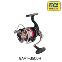 TICA - GALANT X-TREME 2500/3500/4500/6000 GRAPHITE BODY SPINNING REEL BLACK SERIES (GAAT SERIES)