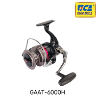 TICA - GALANT X-TREME 2500/3500/4500/6000 GRAPHITE BODY SPINNING REEL BLACK SERIES (GAAT SERIES)