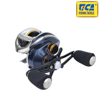 TICA - TACTICA 101 BAITCASTING REEL LEFT HAND ALUMINIUM BODY FRESHWATER LIGHT SALTWATER (GCA SERIES)