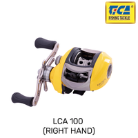 TICA - TACTICA LCA 100 BAITCASTING REEL GRAPHITE BODY RIGHT HAND (LCA SERIES)