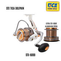 TICA - DOLPHIN SURF 6000/10000 GRAPHITE BODY SPINNING REEL (STX SERIES)