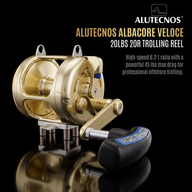 ALUTECNOS - ALBACORE 20LBS 20R TROLLING REEL