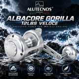 ALUTECNOS - ALBACORE JIGGING REEL GORILLA 12V