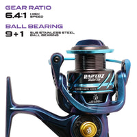 DEVIL CRAFT - RAPTOZ - 9+1SUSBB GRAPHITE BODY SPINNING REEL