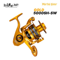 DEVIL CRAFT - MORTAL GEAR - 5000HSW/8000HSW - 12+1SUSBB FULL CNC METAL SPINNING REEL - POPPING BOTTOM SHORECASTING