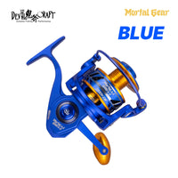DEVIL CRAFT - MORTAL GEAR - 5000HSW/8000HSW - 12+1SUSBB FULL CNC METAL SPINNING REEL - POPPING BOTTOM SHORECASTING