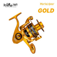 DEVIL CRAFT - MORTAL GEAR - 5000HSW/8000HSW - 12+1SUSBB FULL CNC METAL SPINNING REEL - POPPING BOTTOM SHORECASTING