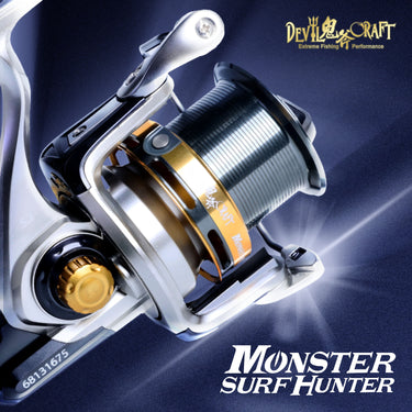 DEVIL CRAFT - MONSTER SURF HUNTER - 8+1SUSBB - SURF REEL