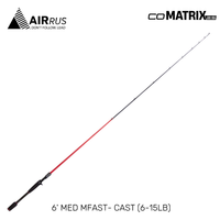 AIRRUS - CO MATRIX ROD SERIES 1 SECTION SPINNING/CASTING ROD