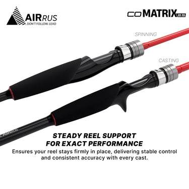 AIRRUS - CO MATRIX ROD SERIES 1 SECTION SPINNING/CASTING ROD