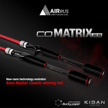 AIRRUS - CO MATRIX ROD SERIES 1 SECTION SPINNING/CASTING ROD