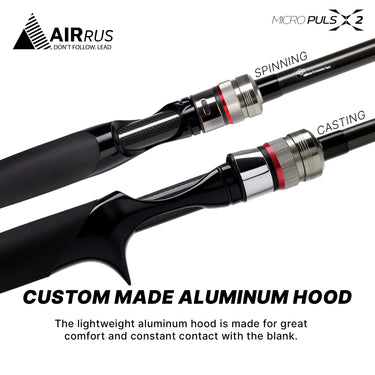 AIRRUS - MICROPULSX2 ROD SERIES SPINNING/CASTING ROD